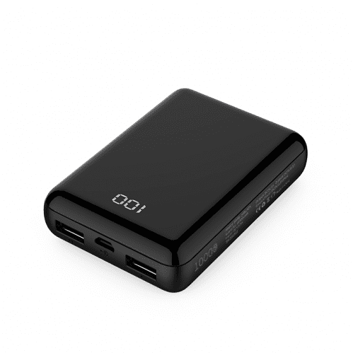SiGN Mini 10.000 mAh powerbank med Display - Svart - 3