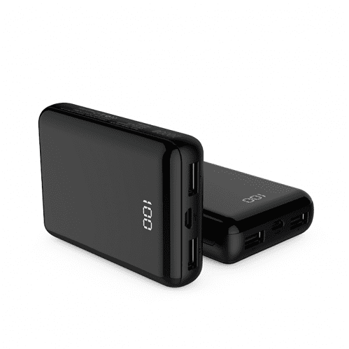 SiGN Mini 10.000 mAh powerbank med Display - Svart - 2