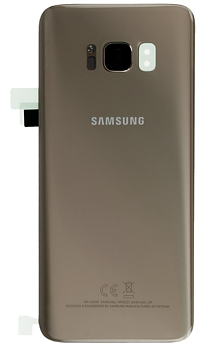 Samsung Galaxy S8 Baksida med tejp  - Guld