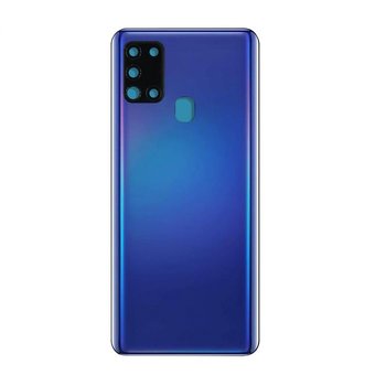 Samsung Galaxy A21s SM-A217F Baksida med tejp Original - Blå