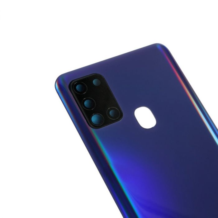 Samsung Galaxy A21s SM-A217F Baksida med tejp Original - Blå - 2