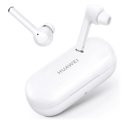 Original Huawei FreeBuds 3i True Trådlösa Hörlurar - Ceramic White - 3