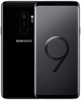 Samsung Galaxy S9 Plus SM-G965F/DS 64GB - 1 År Garanti Begagnad i Nyskick - Svart