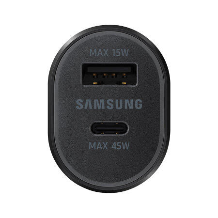 Original Samsung Super Fast Dual Billaddare 25W+15W - Svart - 3