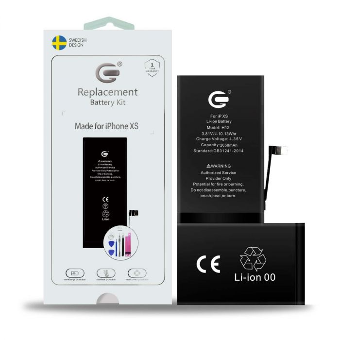 iPhone Xs Komplett Batterikit - 2
