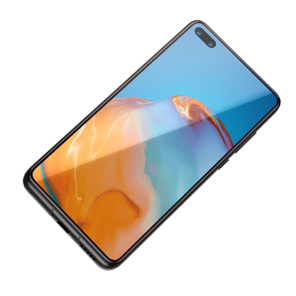 Baseus Heltäckande Curved Skärmskydd för Huawei P40 (2-pack) - Svart - 2