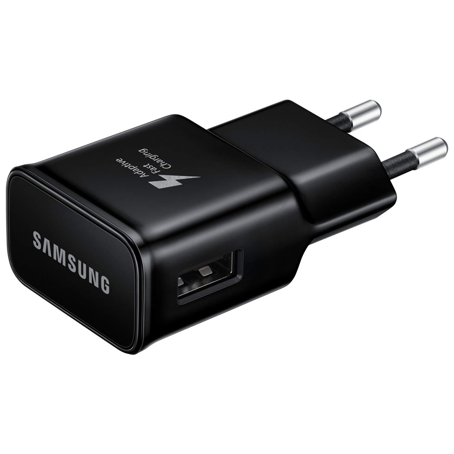 Original Samsung USB-A Snabbladdare EP-TA20, 15W - Svart - 2