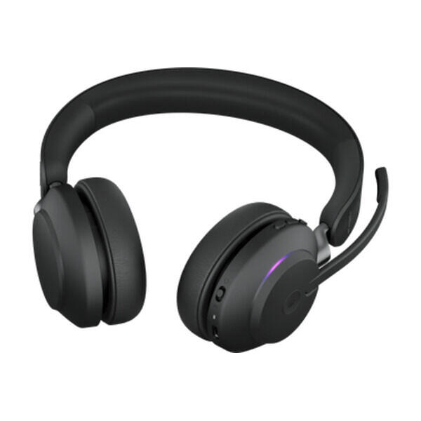 Original Jabra Evolve2 65 MS Stereo Wireless On-ear Headset - Svart - 2