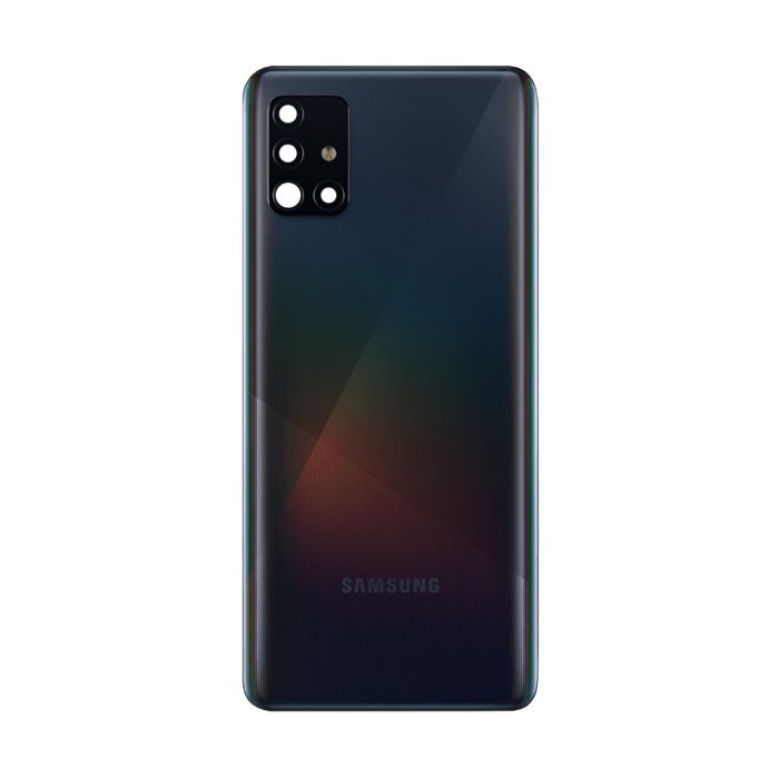 Samsung Galaxy A51 Baksida Med Tejp - Svart