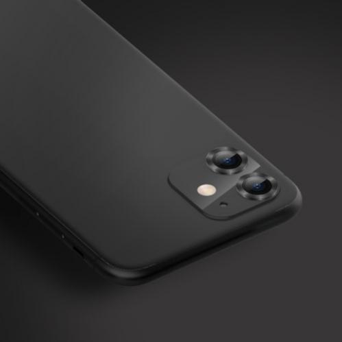 Baseus Alloy Linsskydd för iPhone 11 - Svart - 3