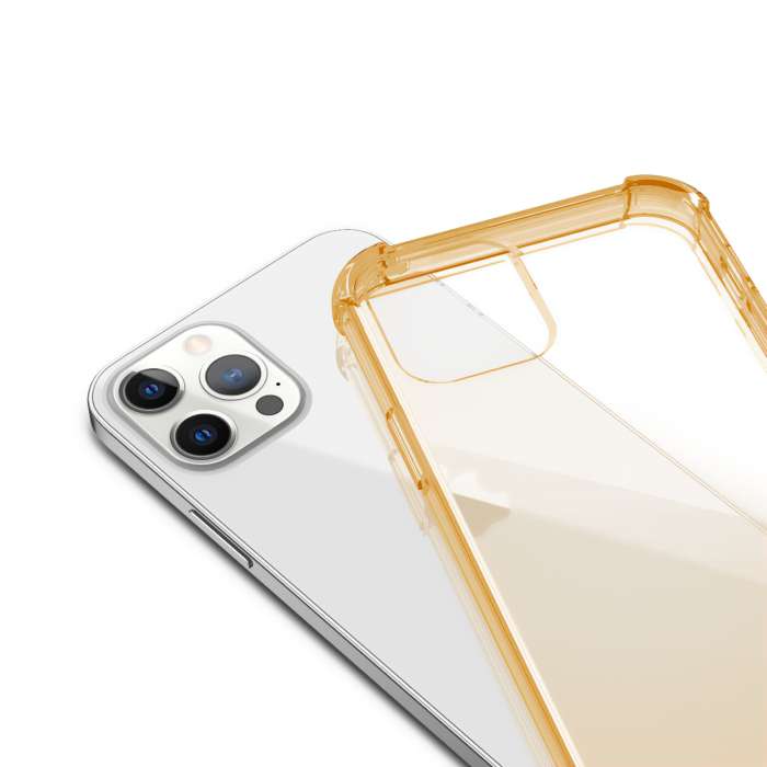 Shockproof Skal för iPhone 12/12 Pro Hög kvalité - Guld - 2