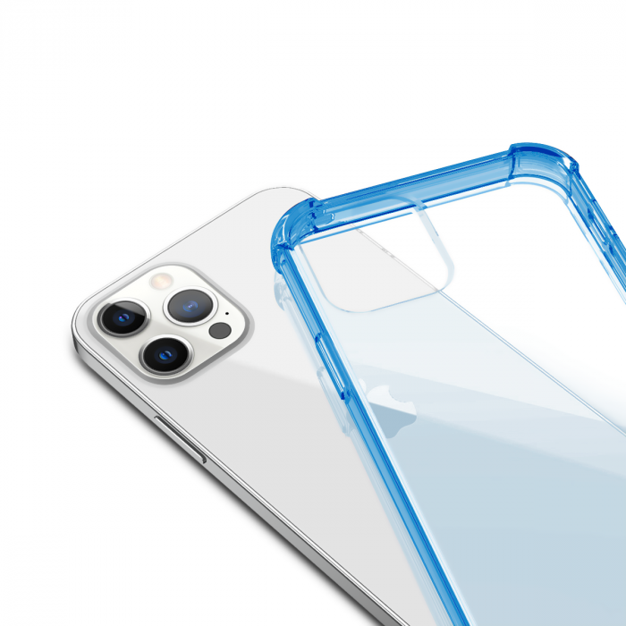 Shockproof Skal för iPhone 12/12 Pro Hög kvalité - Blå - 2