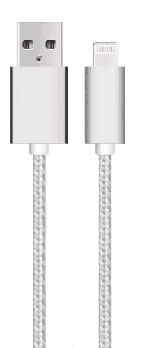 USB-kabel med Lightning-kontakt, 1 m 