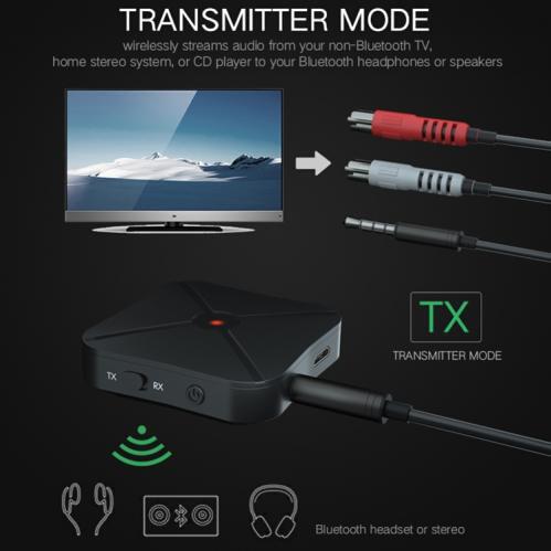 SiGN Trådlös Bluetooth Ljudmottagare AUX 2-in-1 - 5
