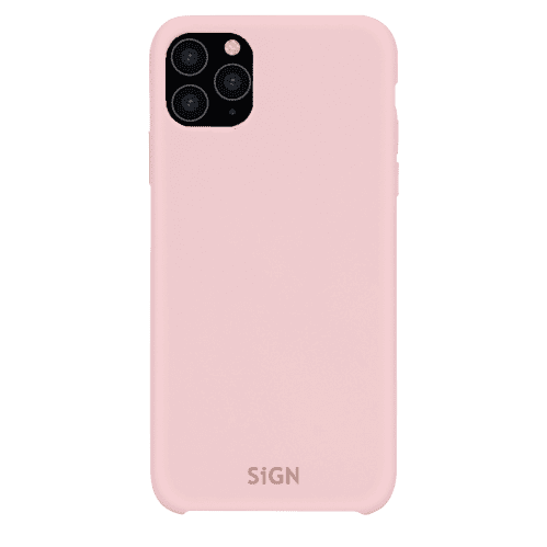 SiGN Liquid Silicone Case för iPhone 12/12 Pro - Rosa - 2