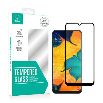 SiGN 2.5D Skärmskydd i Härdat Glas till Samsung Galaxy A20/A30/A50/M30