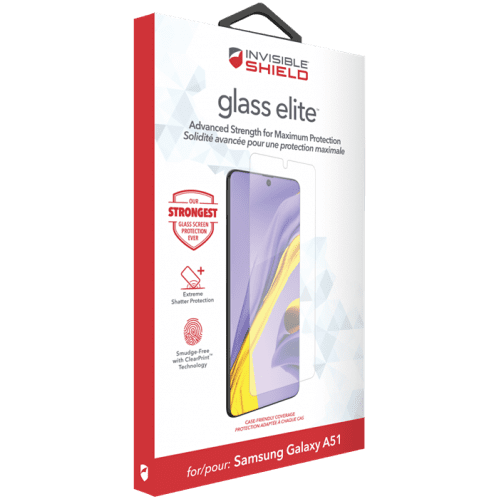 Zagg Inivisible Glass Elite Skärmskydd i Härdat Glas för Samsung Galaxy A51 - 2