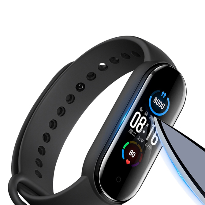 Skärmskydd i härdat glas för Xiaomi Mi Band 4 & 5 & Mi Band 6
