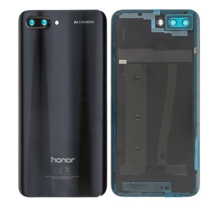 Huawei Honor 10 Baksida Med Tejp - Svart