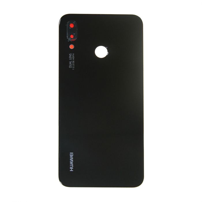 Huawei P20 Lite Baksida med tejp - Svart