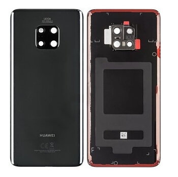 Huawei Mate 20 Pro Baksida med tejp - Svart