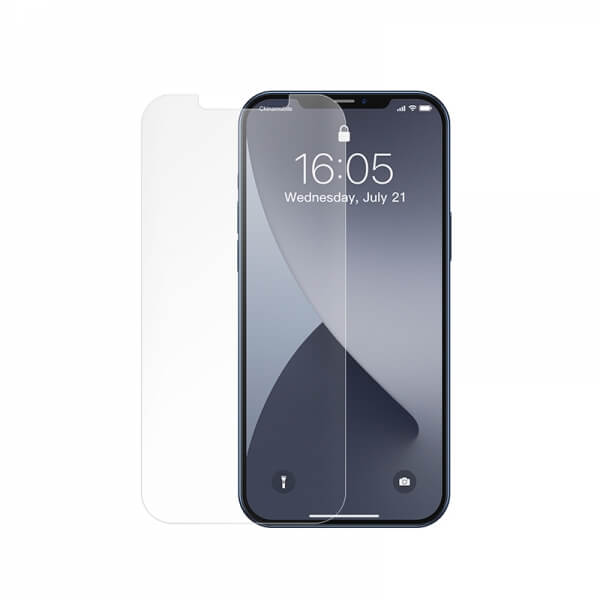 Baseus Skärmskydd Härdat Glas iPhone 12/12 Pro - 2-pack