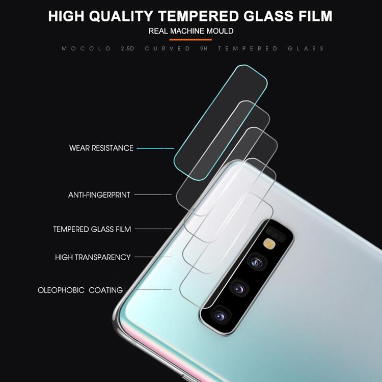 Samsung Galaxy S10 MOCOLO Linsskydd i Härdat Glas - 2