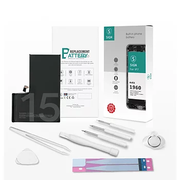 Komplett Kit för Batteribyte - iPhone 15
