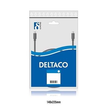DELTACO Micro USB kabel 3 m - Vit