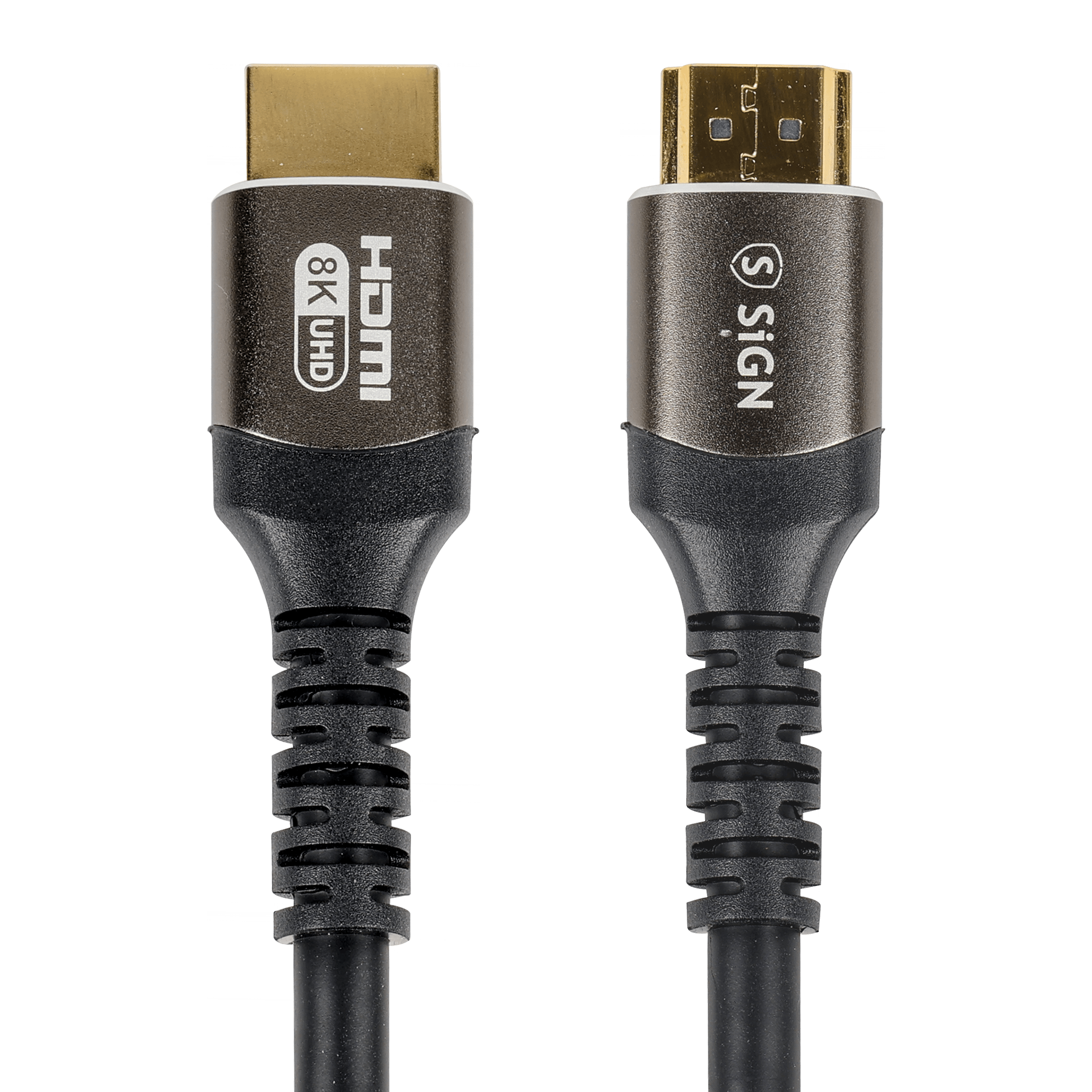 SiGN Premium HDMI 2.1 Kabel 8K, 1m - Svart