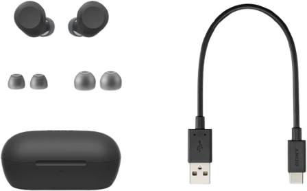 Sony WF-C710N Trådlösa Brusreducerande In-ear Hörlurar - Svart - Original - 3