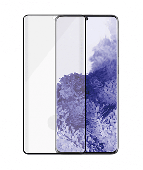 Panzerglass Skärmskydd i Härdat Glas för Samsung Galaxy S21 Ultra 5G - Transparent / Svart