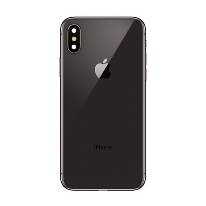 iPhone X Komplett Baksida Med Alla Flex Kablar samt tejp - Original
