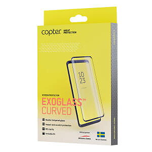 Copter Exoglass Curved Frame Skärmskydd för Huawei Y6 2019 & Honor 8A