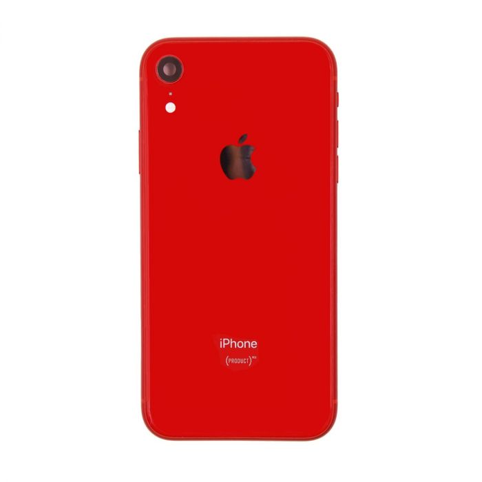 iPhone XR Komplett Baksida Med Alla Flex Kablar Original - Olika Färger - 4
