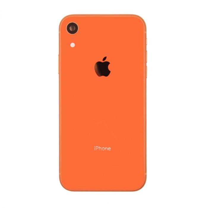 iPhone XR Komplett Baksida Med Alla Flex Kablar Original - Olika Färger - 5