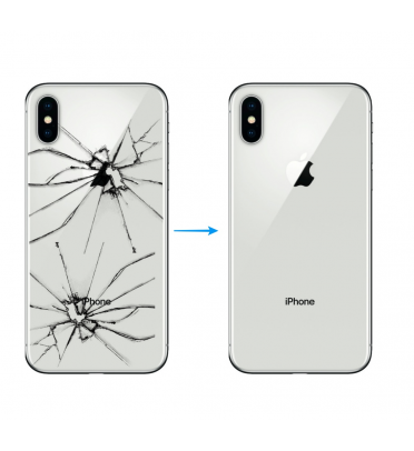 iPhone X Baksida Byte (Original)