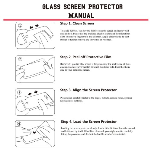 HAT PRINCE härdat skärmskydd m. ram till iPhone 7/8/SE 2 - Guld - 5