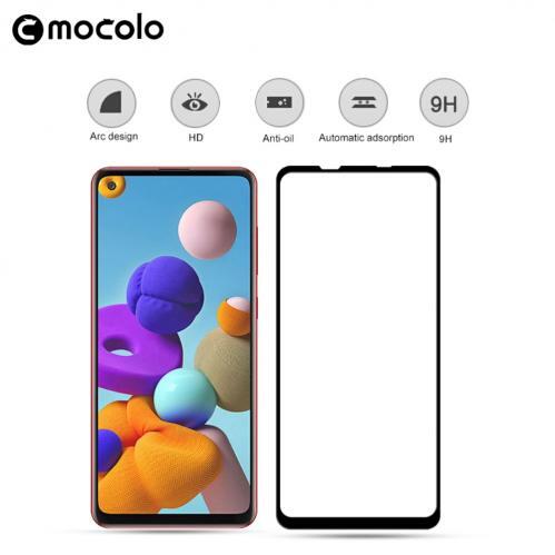 MOCOLO Skärmskydd Härdat Glas för Samsung Galaxy A21s - 2