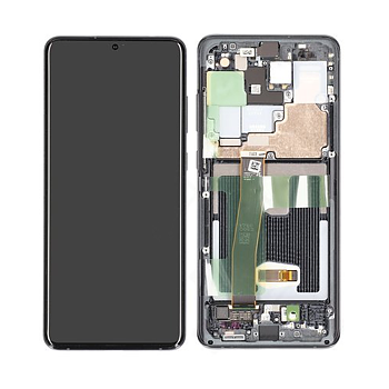 Samsung Galaxy S20 Ultra Skärm Display Original - Svart