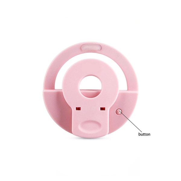 OLED-ljus för selfies / OLED-ljus för smink - Rosa - 2