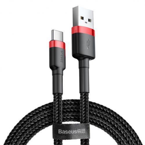 Baseus Cafule USB-C-kabel 3A 0,5 m - Svart - 2