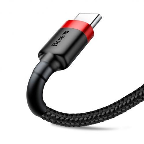 Baseus Cafule USB-C-kabel 3A 0,5 m - Svart - 5