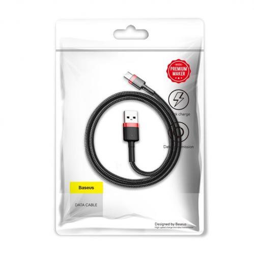 Baseus Cafule USB-C-kabel 3A 0,5 m - Svart - 6