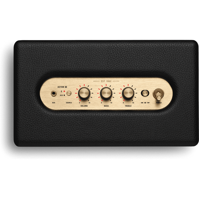 Original Marshall Acton III Bluetooth Högtalare - Svart - 3