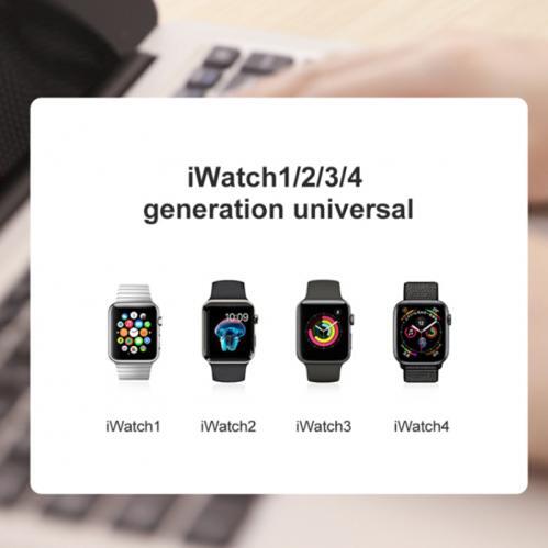 SiGN Magnetisk Laddare för Apple Watch, 2.5W, 1.2m - Vit - 4