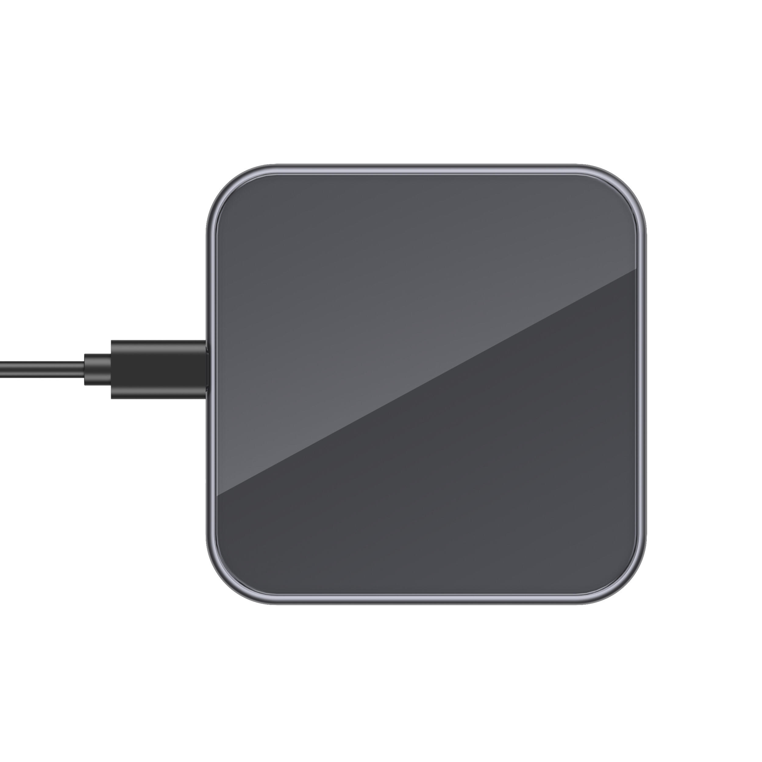 SiGN Trådlös Snabbladdare för iPhone & Android, 15W - Svart - 3