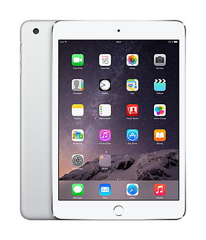 iPad Mini 3 64GB - 1 År Garanti Begagnad i Nyskick - Silver