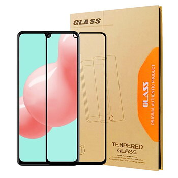 Heltäckande Skärmskydd i Härdat Glas för Samsung Galaxy A41
