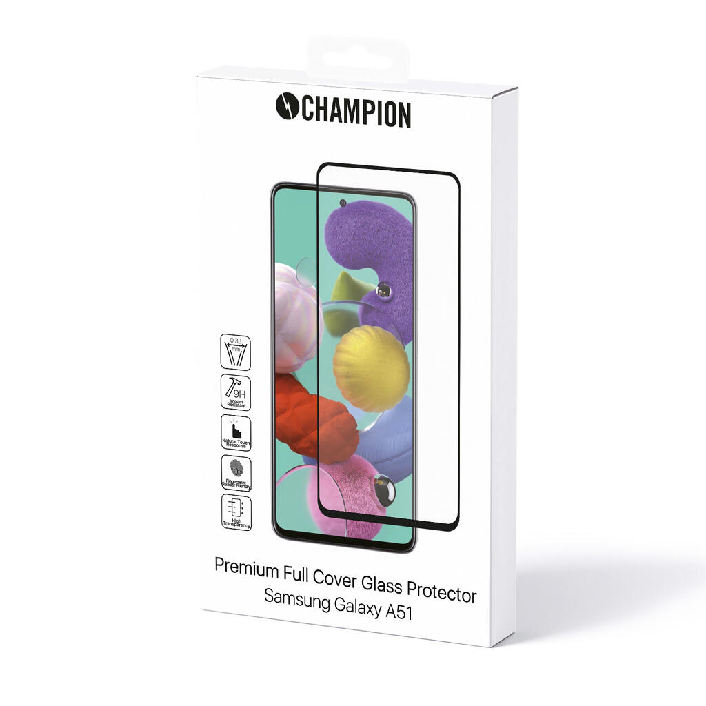 Champion Skärmskydd i Härdat Glas för Samsung Galaxy A51 - 2
